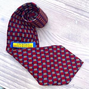 New Cocktail Collection mens silk tie